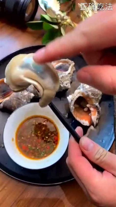 大海螺的正确吃法，不是什么部位都能吃！_腾讯视频