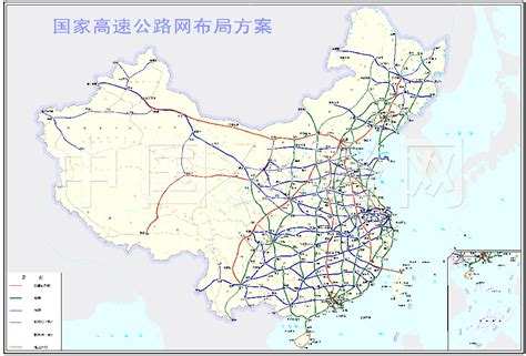 中国主要高速公路和西部主要公路图_中国地理地图_初高中地理网