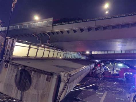 撞塌天桥的货车“身份”揭开！出发前已申请城市道路行驶通行证