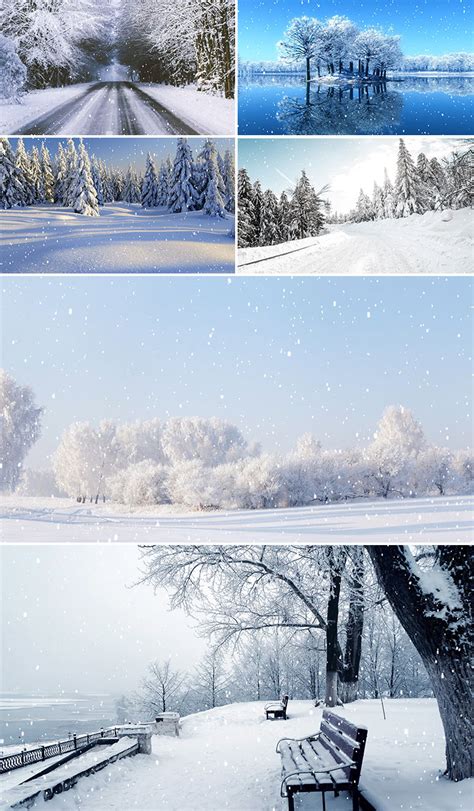 下雪自然风景_素材公社_tooopen.com