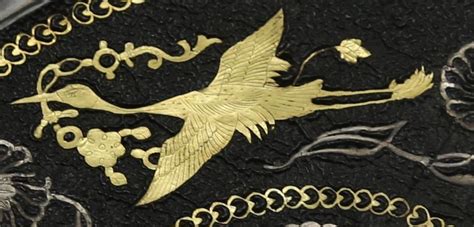 四鸾衔绶纹金银平脱镜 | 一面映照唐王朝兴衰历史、工艺技巧与艺术装饰完美结合的镜子