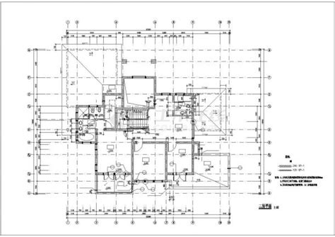 泰州市新航新村某2层砖混结构私人别墅住宅楼全套建筑设计CAD图纸_居住建筑_土木在线