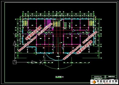 六层6600平米辽阳公司办公楼设计(含PKPM电算,施工进度表,平面布置图)_建筑结构_56设计资料网