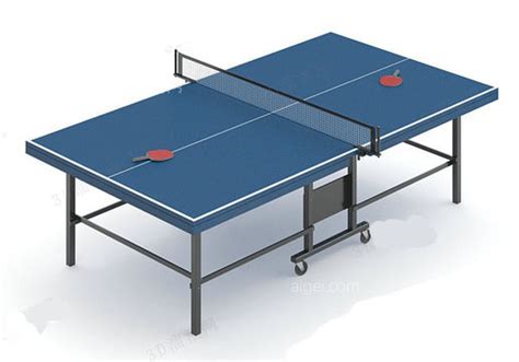 乒乓球桌设计模型_max|3dmax - 桌-3d模型_免费下载_桌-家具-室内 - 爱 ...