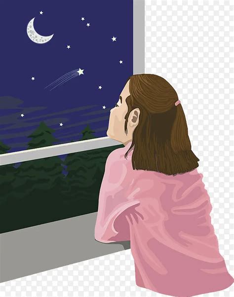 一个学生少女坐在墙头仰望天空_站酷海洛_正版图片_视频_字体_音乐素材交易平台_站酷旗下品牌