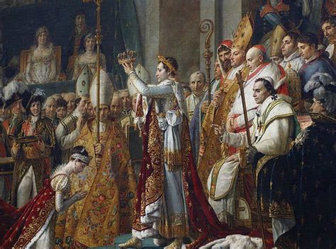 世界名画《拿破仑一世加冕大典》欣赏与解读|拿破仑|拿破仑一世|大卫_新浪新闻