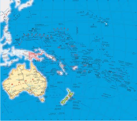 大洋洲有哪些国土面积较大的国家？