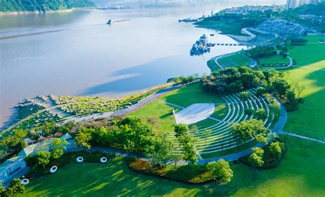 重庆九龙外滩公园：“重回长江” ，亲近自然-数艺网
