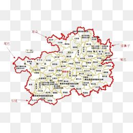 《2020贵州省地图 贵州地图 大比例尺行政区划，市、县、乡、村等居民地清晰易读 1068*749mm》【摘要 书评 试读】- 京东图书