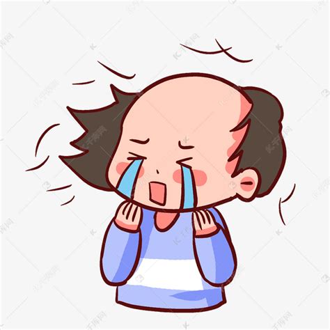 脱发表情包图片