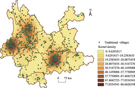 中国境内古人类遗址分布图，说出古人类遗址分布特点？和原因