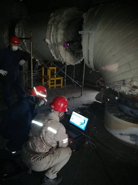 大唐淮南洛河电厂主蒸汽管道在役检测 - 北京春秋阳光科技有限公司