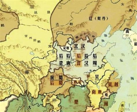 明朝藩王分布图图片