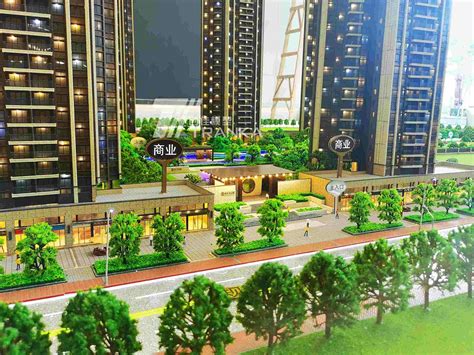 惠州小区方案二3dmax 模型下载-光辉城市