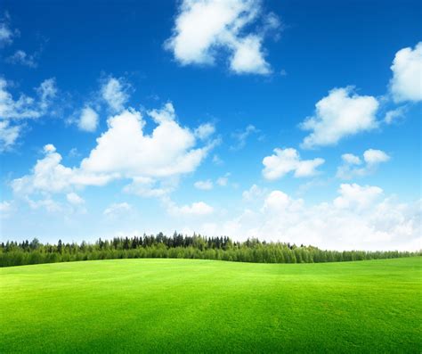 太阳蓝天白云自然风景摄影图高清摄影大图-千库网