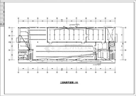 苏州某小型工厂2层车间电气系统设计CAD图纸_工业建筑_土木在线
