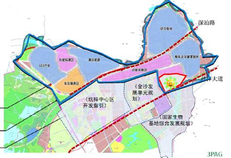 绿城春风金沙：钱塘区下沙土地详细规划图(高清版)免费获取-杭州看房网