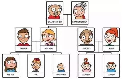 制作家族树、亲戚图、家谱图的方法 - 知乎
