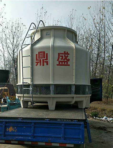 圆形逆流式玻璃钢冷却塔250T_安徽鼎盛工业制冷设备有限公司