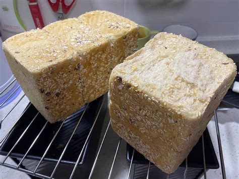 【燕麦芝士面包的做法步骤图，怎么做好吃】暗香浮动_下厨房