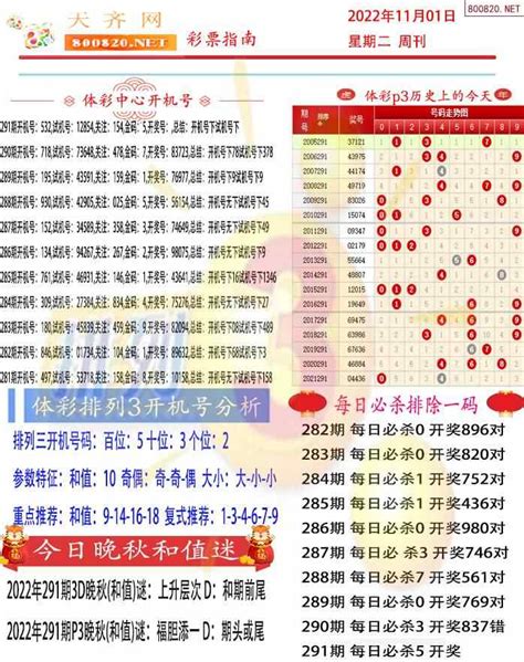 2022348期排列三彩票指南【天齐版】_天齐网