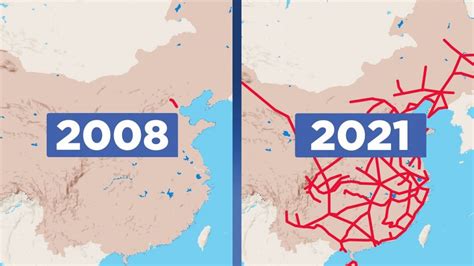 2022年世界上高铁里程长度最长的国家排行榜【已建成+在建】 - 好汉科普