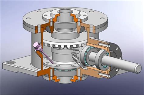 圆锥齿轮减速器3D模型下载_三维模型_SolidWorks模型 - 制造云 | 产品模型