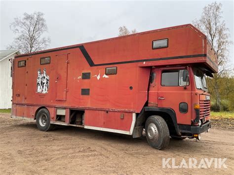 Hästbuss Scania LB 81 S 54, Kristinehamn, Klaravik auktioner