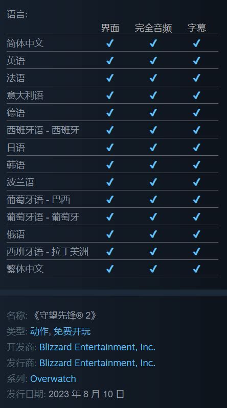 暴雪变相回归国服 《守望先锋2》登陆Steam：重新支持简体中文_夜神模拟器电脑版