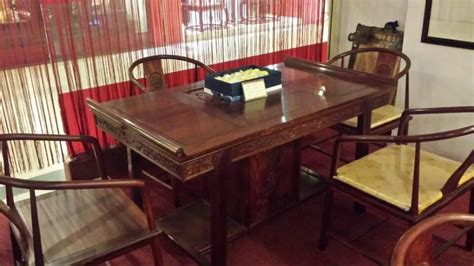 厂家批发榆木家具书桌茶桌新中式餐桌白茬烫蜡办公桌实木书案-阿里巴巴