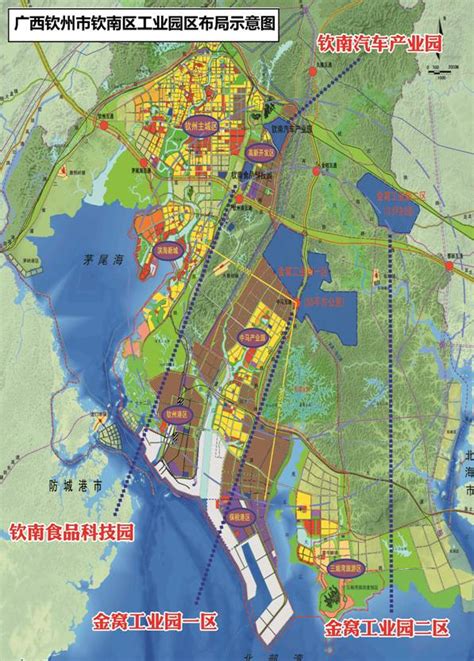 钦州CBD规划图,2030广西城市规划钦州,钦州规划图2030高清_大山谷图库