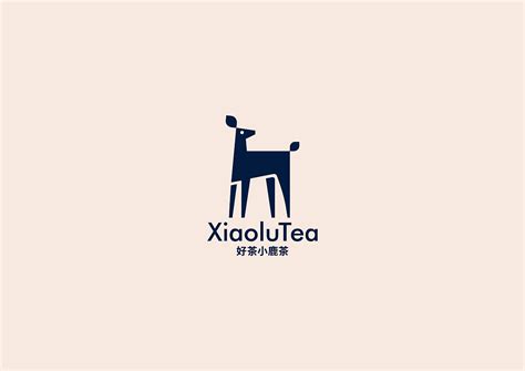小鹿奶茶店餐饮饮品店logo标志vi模板-包图网