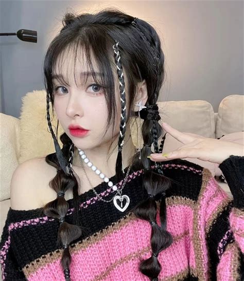 脏辫甜美女生头像图片大全