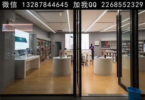 品牌手机卖场设计装修案例-杭州众策装饰装修公司