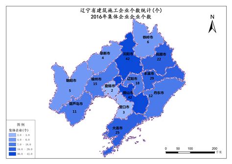 辽宁省2016年集体企业企业个数-3S知识库-地理国情监测云平台