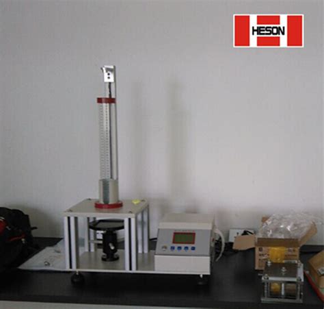 ISO8307测试标准 海绵回弹率测试仪 海绵落球回弹试验机_化工仪器网