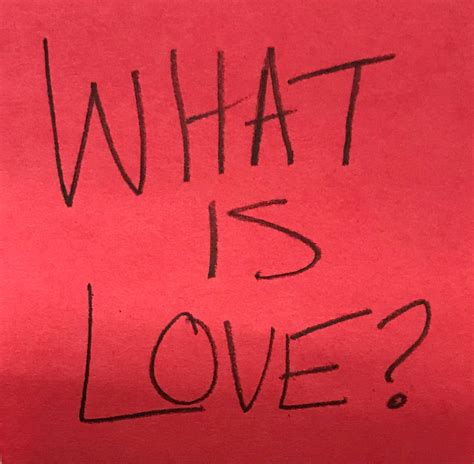 What is love? – The Answer Wall