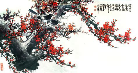 梅花是民族、精神的象征 与中国画的情结渊源|中国画|天津美术网-天津美术界门户网站
