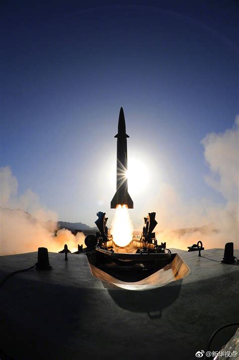 火箭军某型常规导弹发射精彩瞬间-精彩图片- 东南网