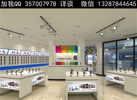 手机店设计案例效果图_美国室内设计中文网
