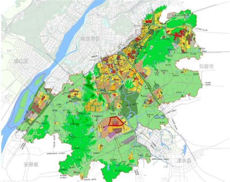 [江苏]南京禄口新城控制性详细规划图纸-城市规划-筑龙建筑设计论坛