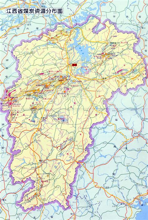 江西省政区图_江西地图_初高中地理网