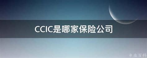CCIC是哪家保险公司 - 业百科