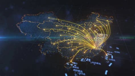 中国城际专线物流网络空间格局