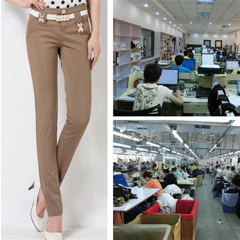 女装裤子加工定制小批量来图来样设计打版虎门服装生产实力工厂-阿里巴巴