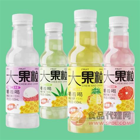 美纯果滋大果粒果汁饮料450ml-广东美纯食品科技股份有限公司-秒火食品代理网