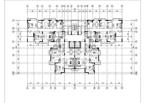 天水市某社区18+1层住宅楼平立面设计CAD设计图（含标准层平面图）_住宅小区_土木在线