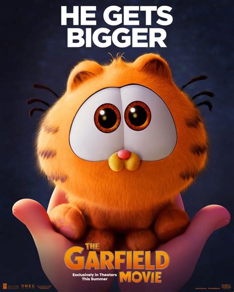 《加菲猫》动画电影发布新海报，可爱猫咪卖萌登峰造极 – 飞猪电影院