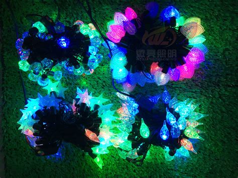 LED圣诞树灯 发光星星灯串满天星灯电池盒五角星圣诞节装饰小彩灯-阿里巴巴