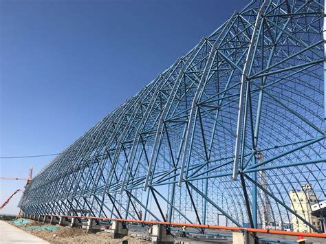 新疆新连心网架项目工程案例展示图-工程案例-山东华亿钢机股份有限公司